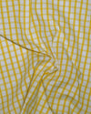 Friday Shirt: Yellow Graph Checks