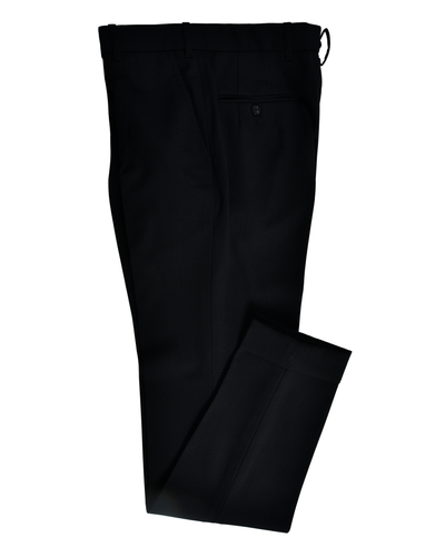 VBC: Black Tropical Wool Dress Pant