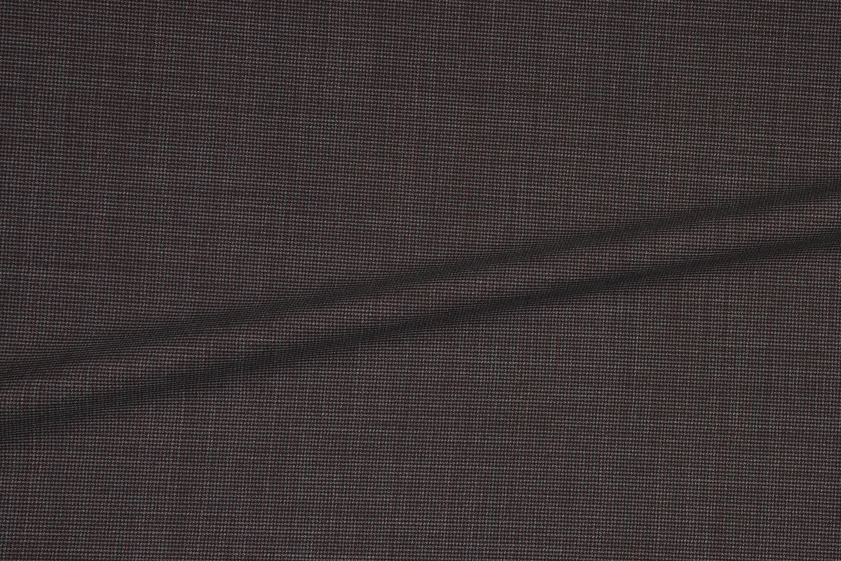 Loro Piana: Maroon Off-white Nailshead - 5