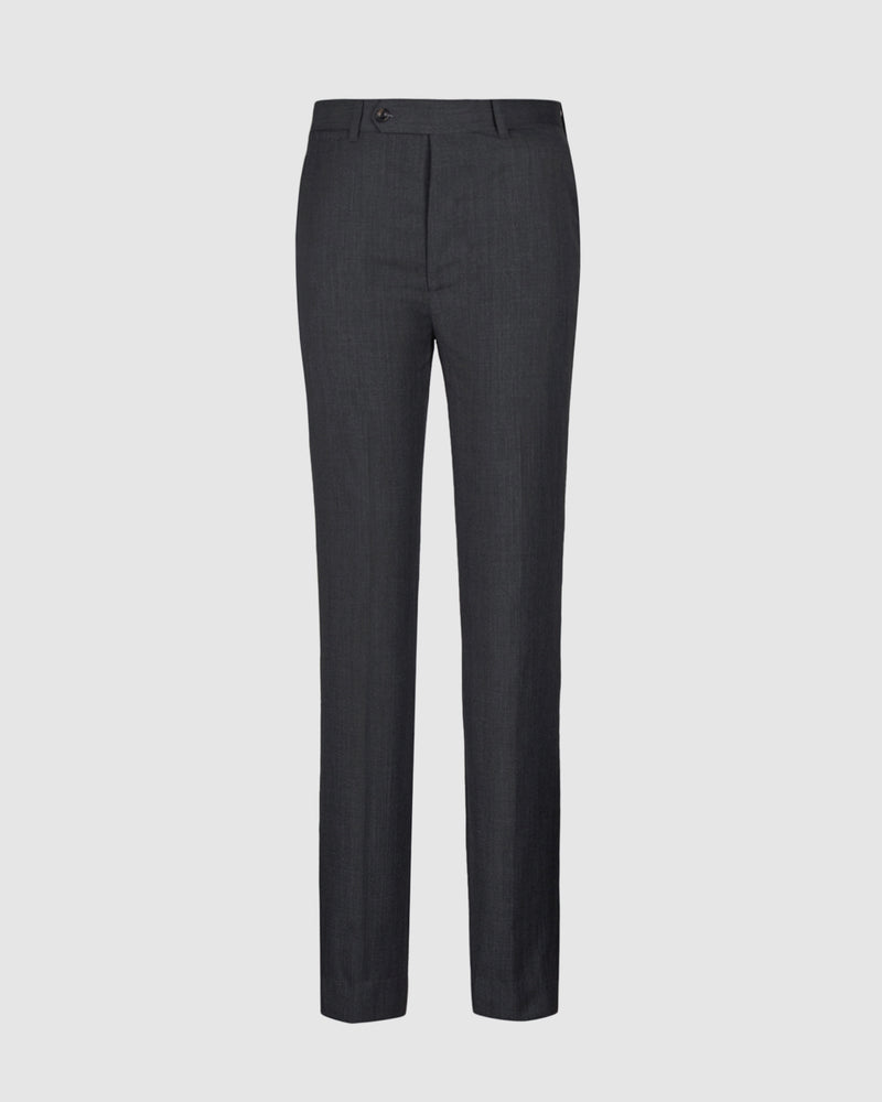 Washable Wool Pants: Dark Grey