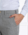 Grey Wool Chino