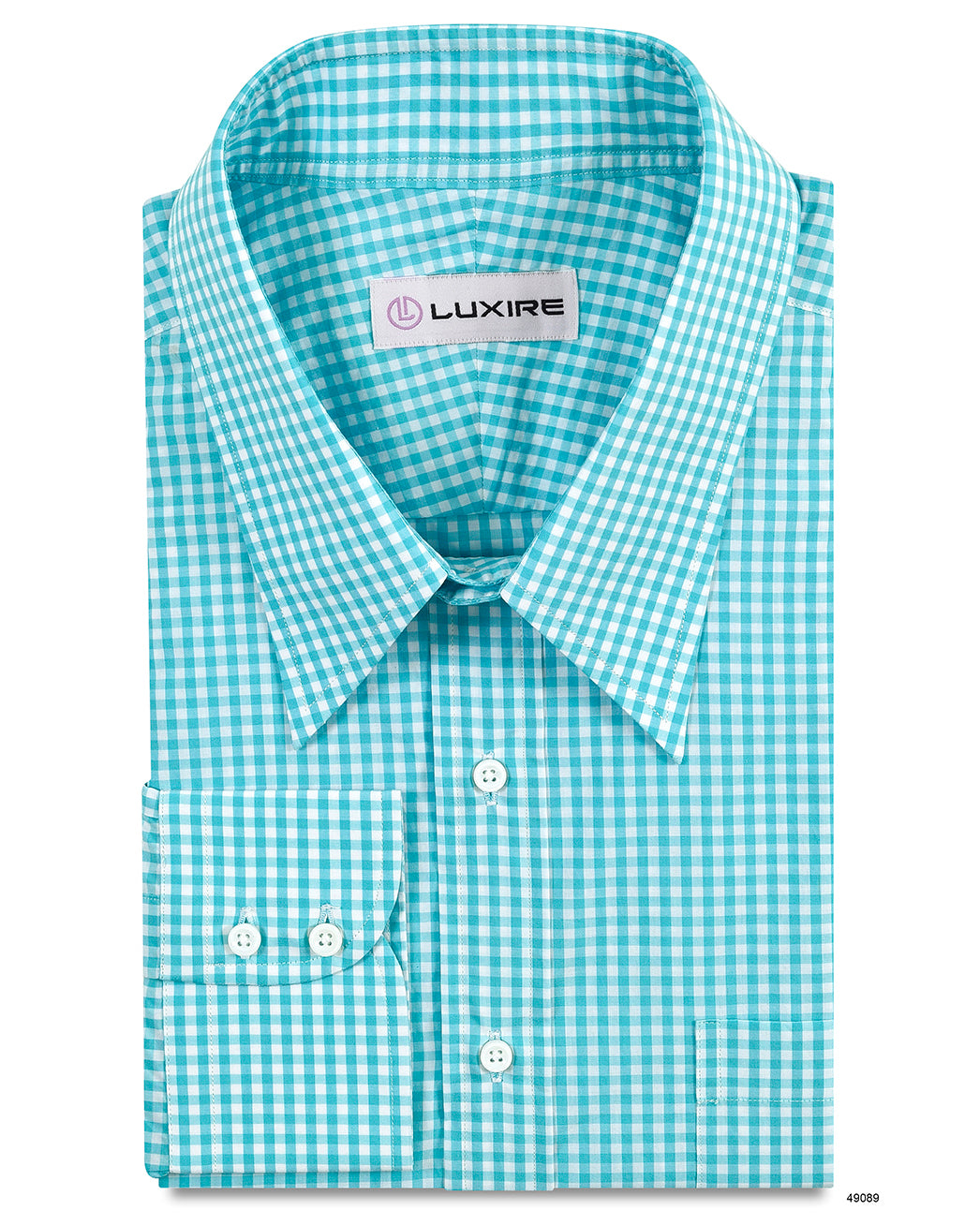 Monti - Moss Green Gingham Shirt - 1