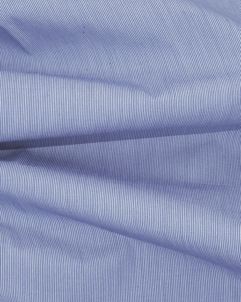 Blue Hairline Stripes