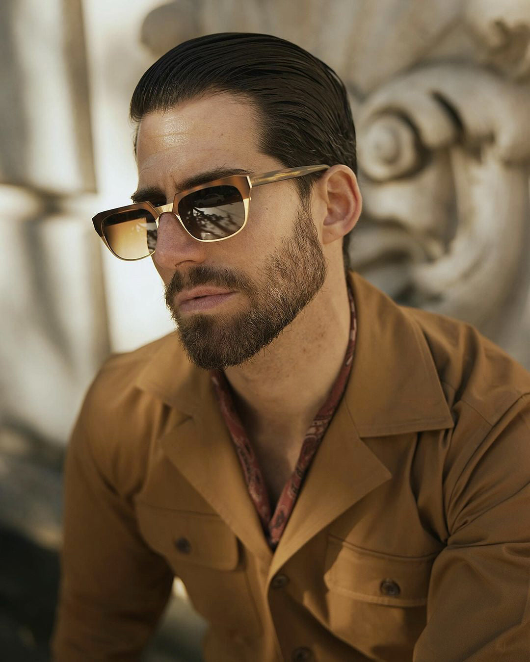 Copper Casual Camp Collar Shirt - 7