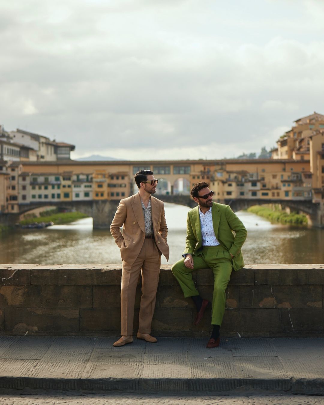 Golden Brown Double Breasted Jacket