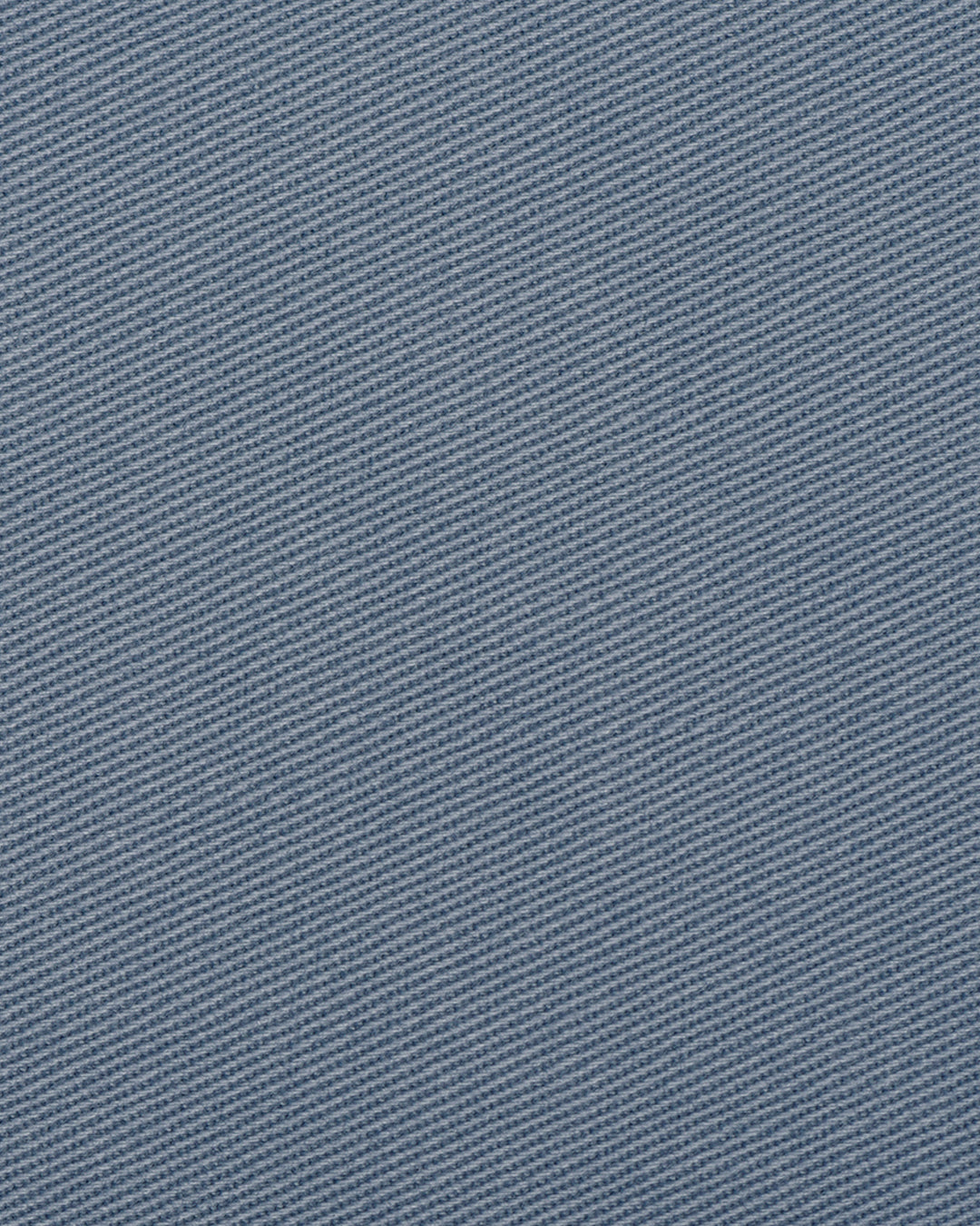 Closeup view of custom Genoa Chino pants for men by Luxire in blueish grey