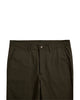 Front view of custom Genoa Chino pants for men by Luxire in brown