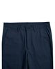 Front view of custom Genoa Chino pants for men by Luxire in ink blue