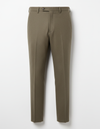 Dugdale Olive Beige Wool Flannel  suit