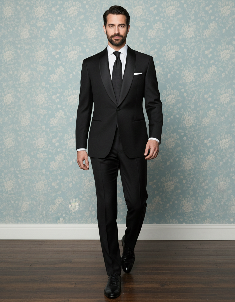 Black Tuxedo Suit