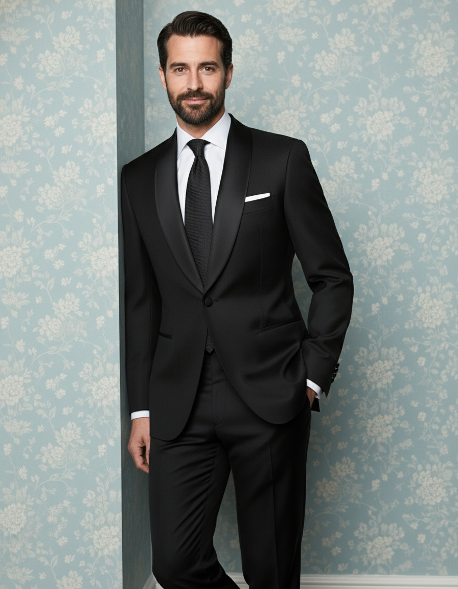 Black Tuxedo Suit