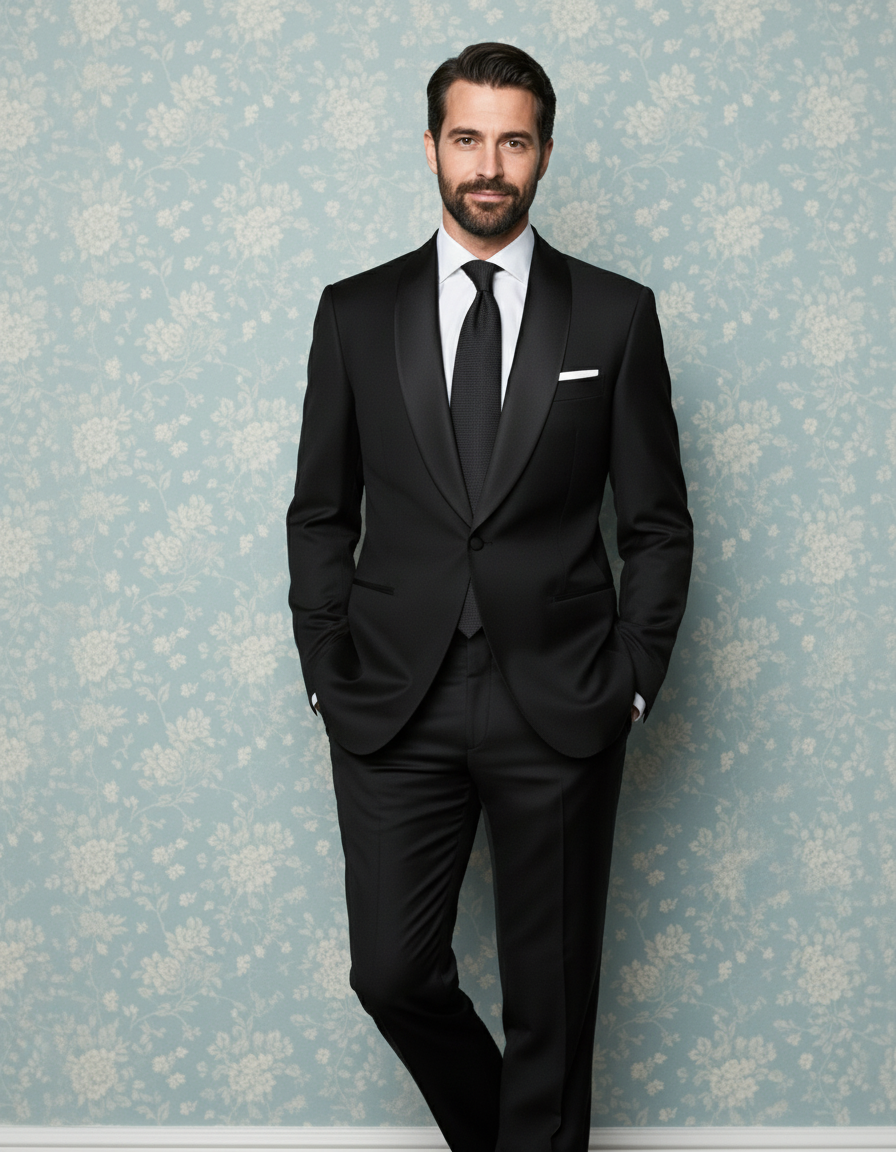 Black Tuxedo Suit