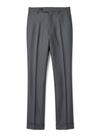Grey Wool Pinstripes Pant