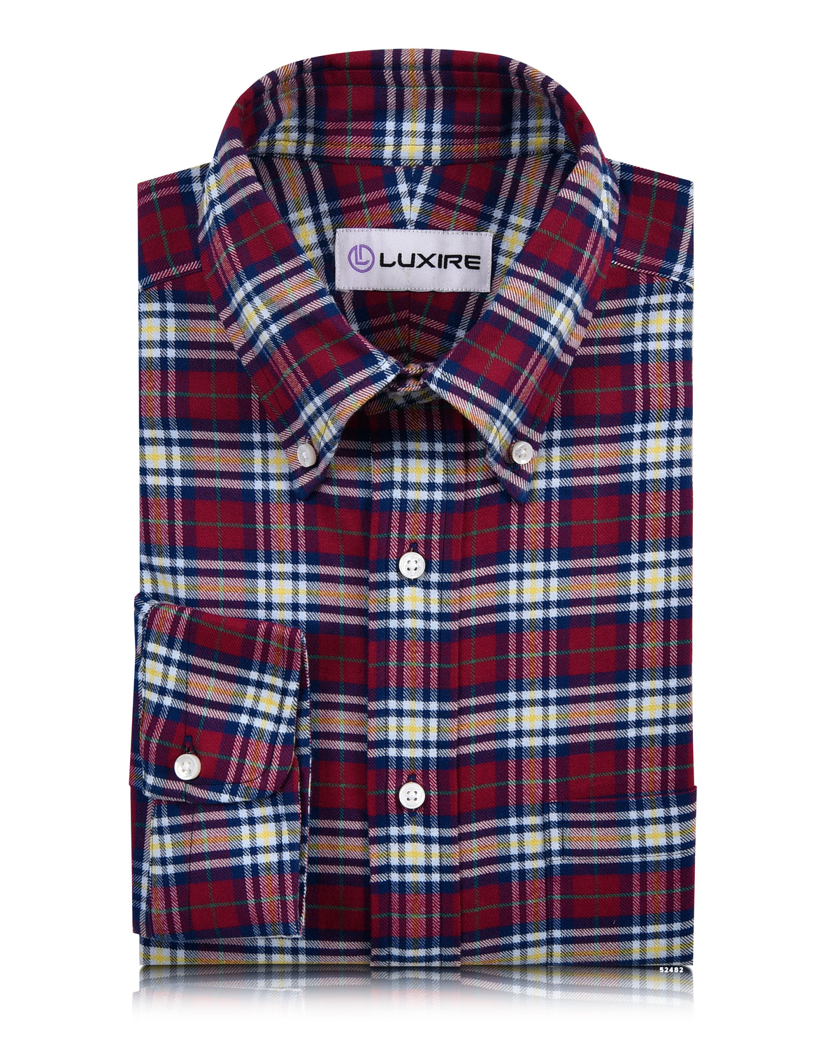 Majenta Blue Tartan Flannel - 1