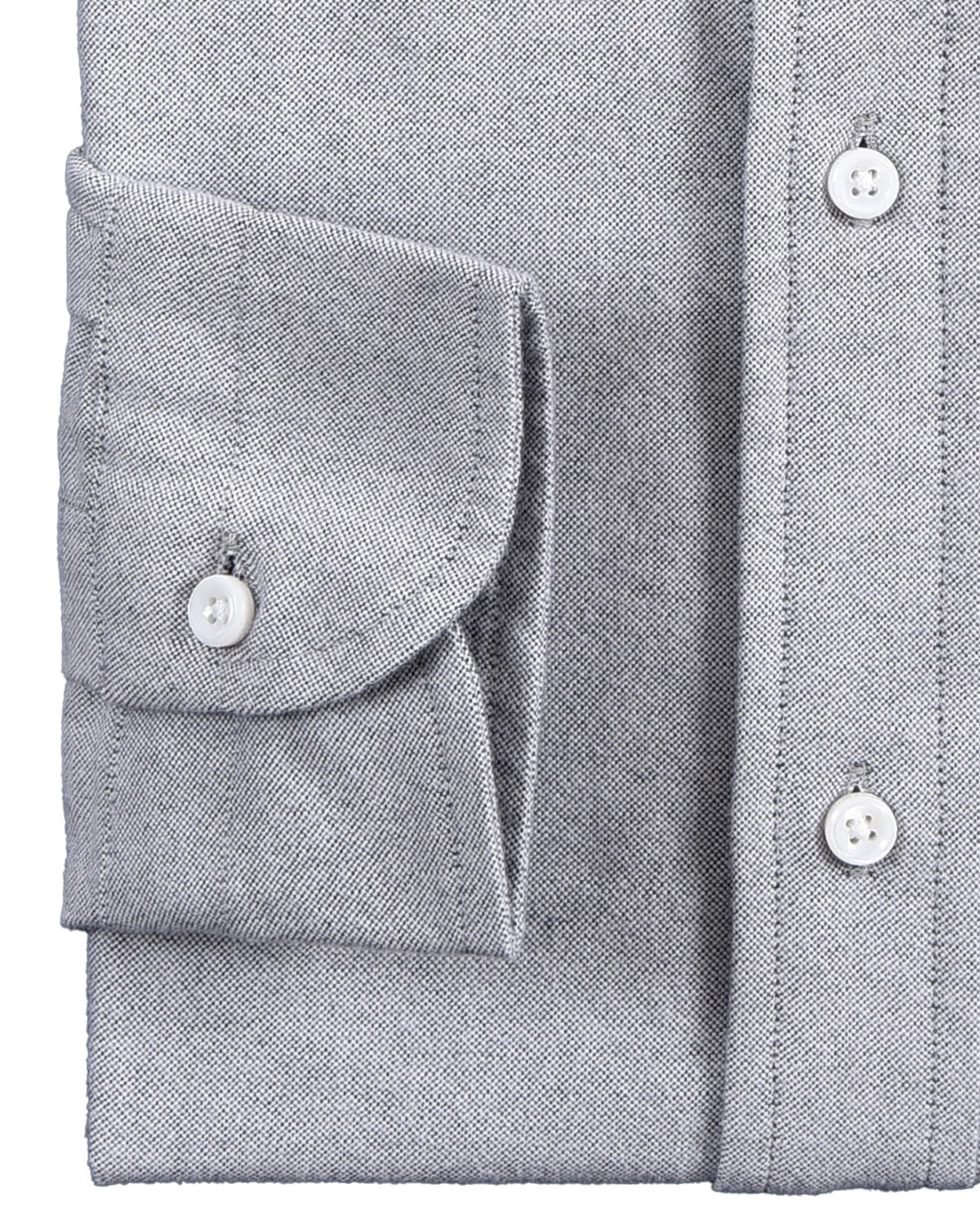 Grey Brushed Oxford - 3