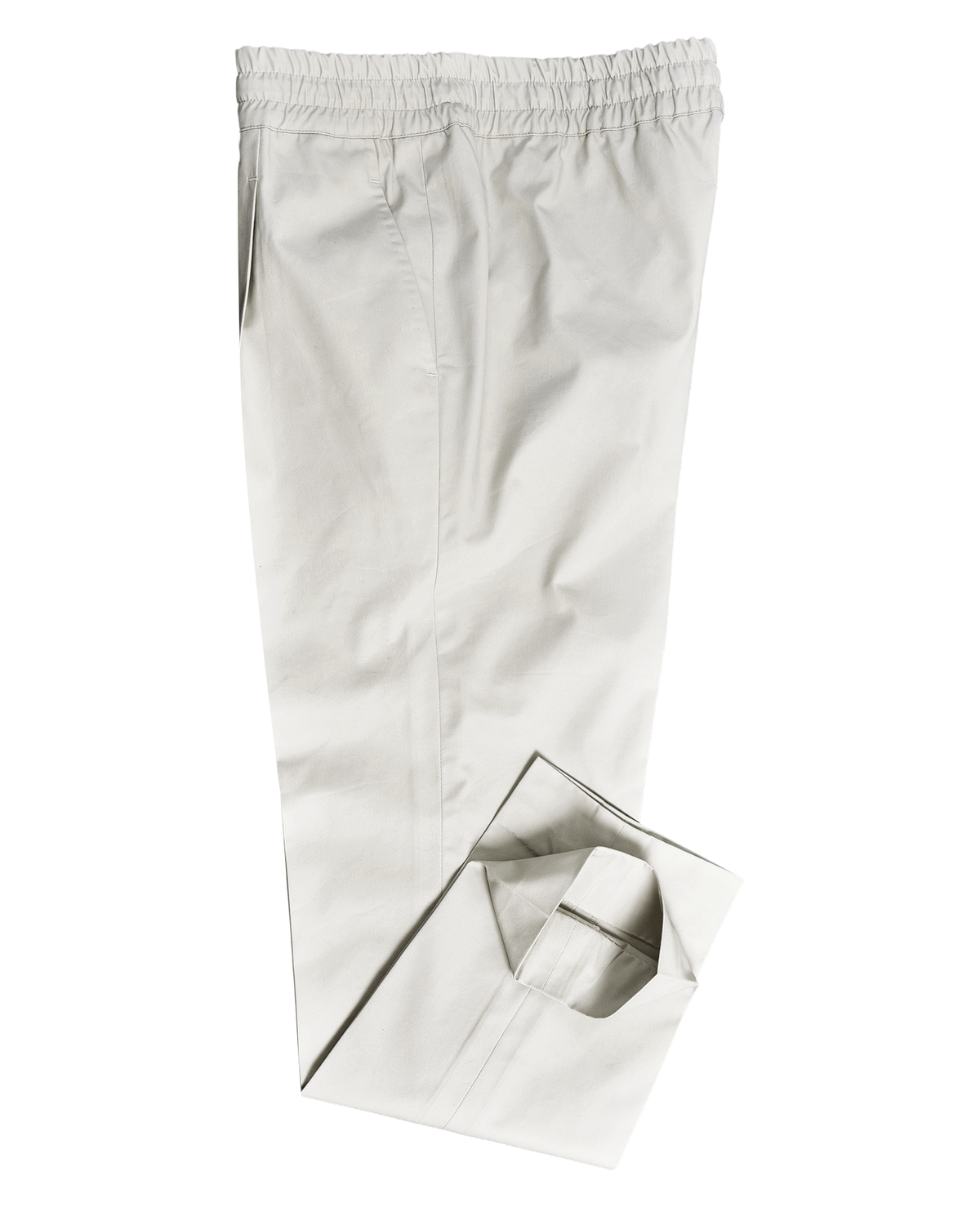 Beige Drawstring Pants - 3