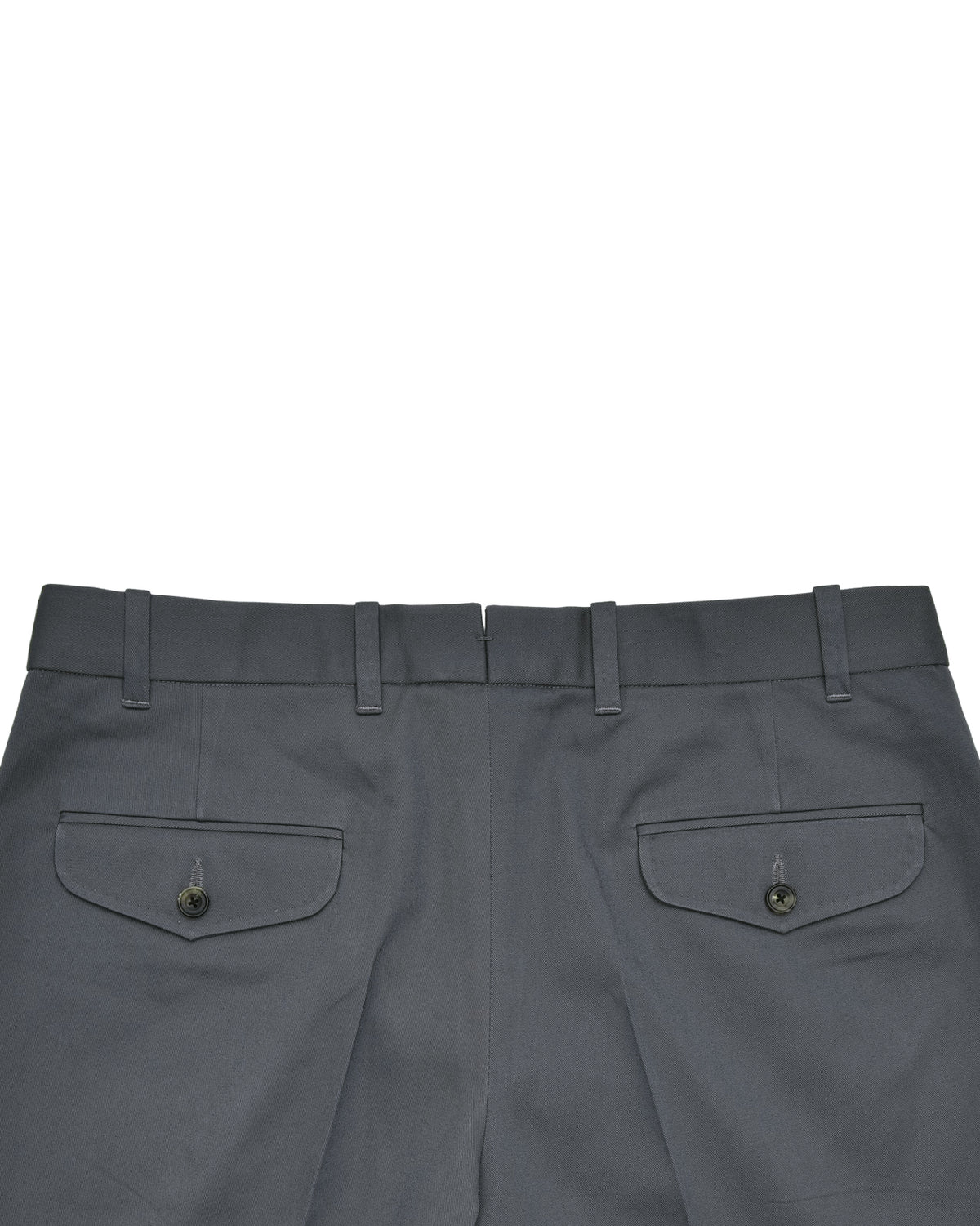 Steel Grey Twill Chino - 6
