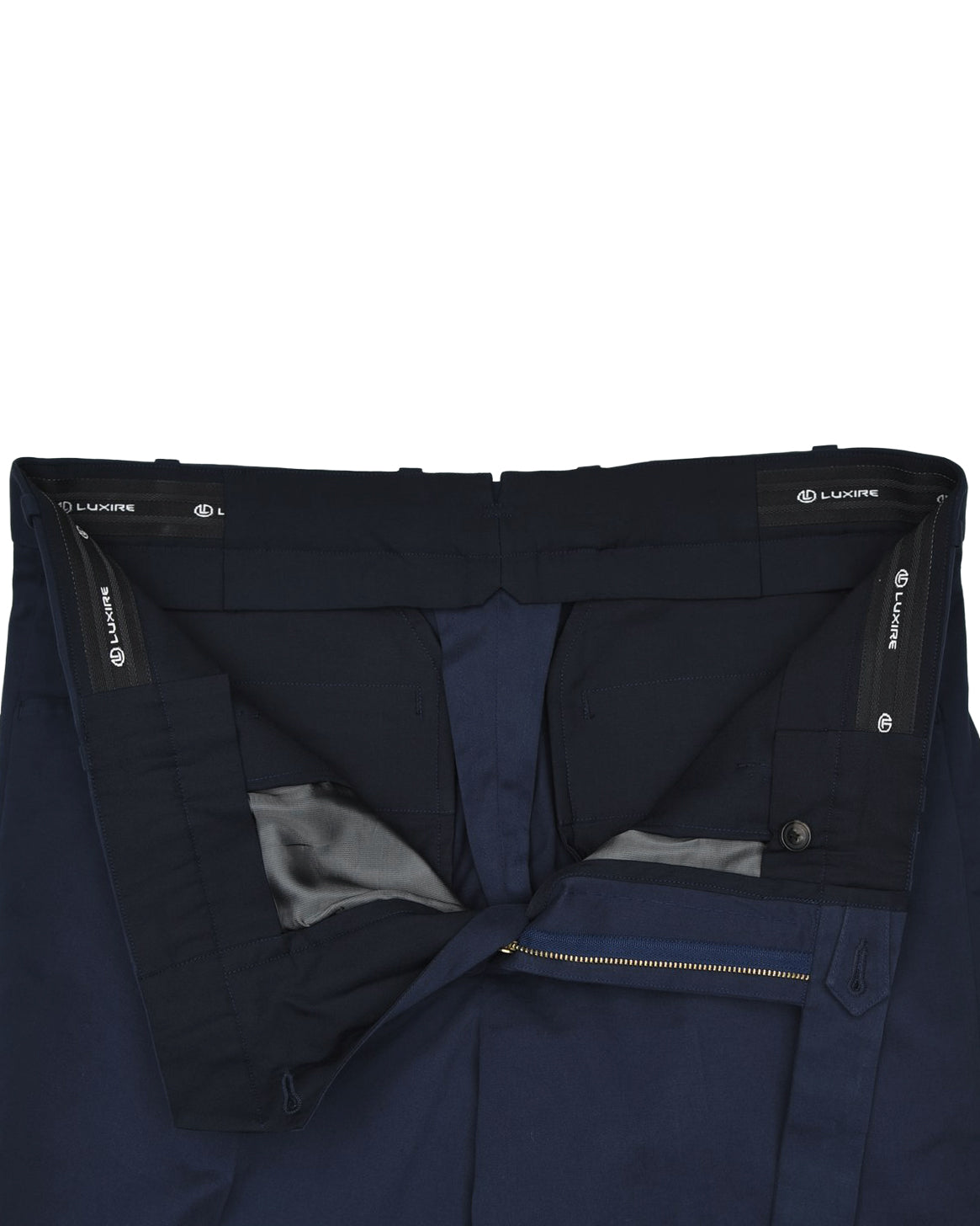 Navy Twill Stretchable chino - 5