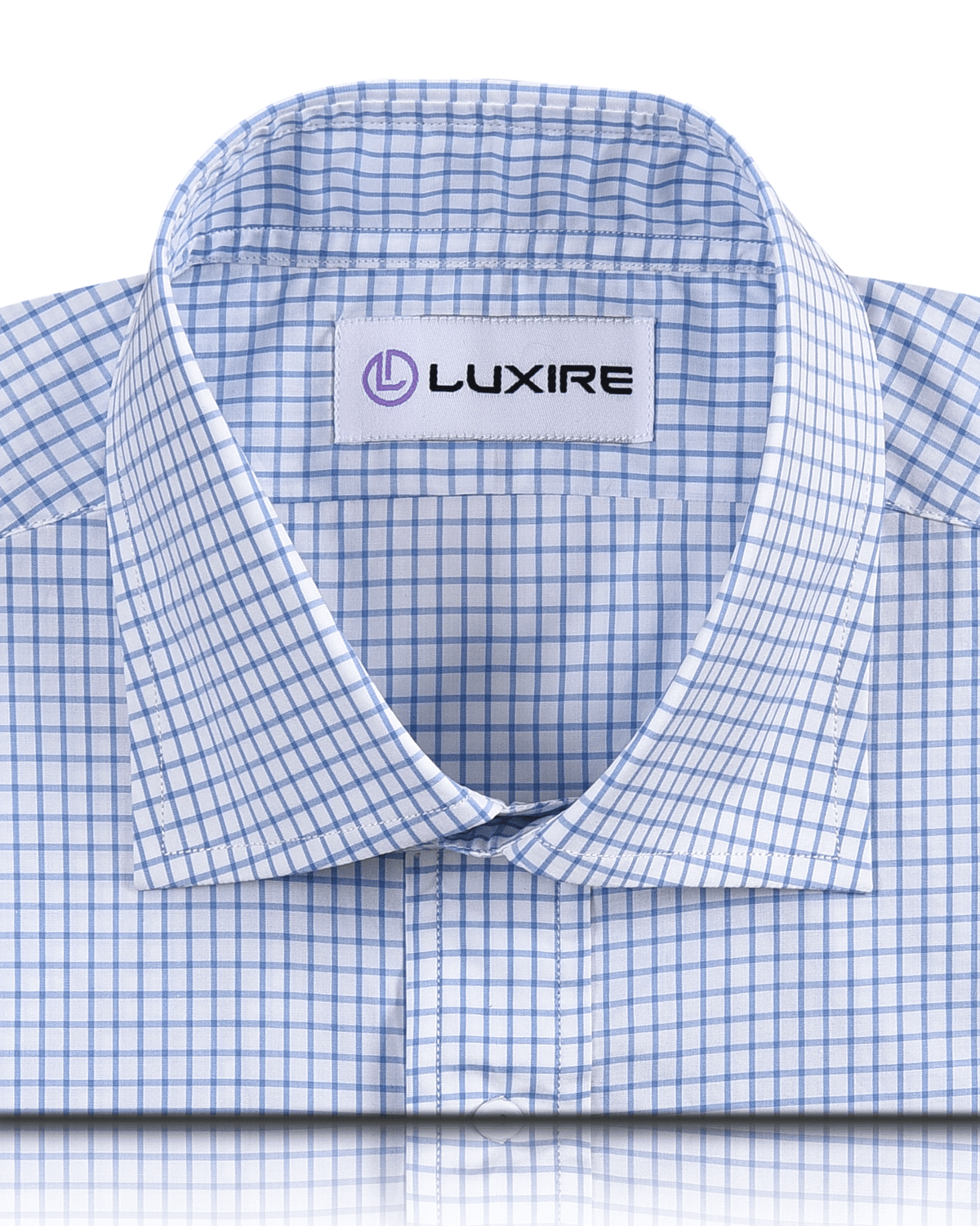 Brembana Sky blue Graph Checks Shirt - 2
