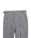 Gurkha Pant in Solbiati Light Grey Linen