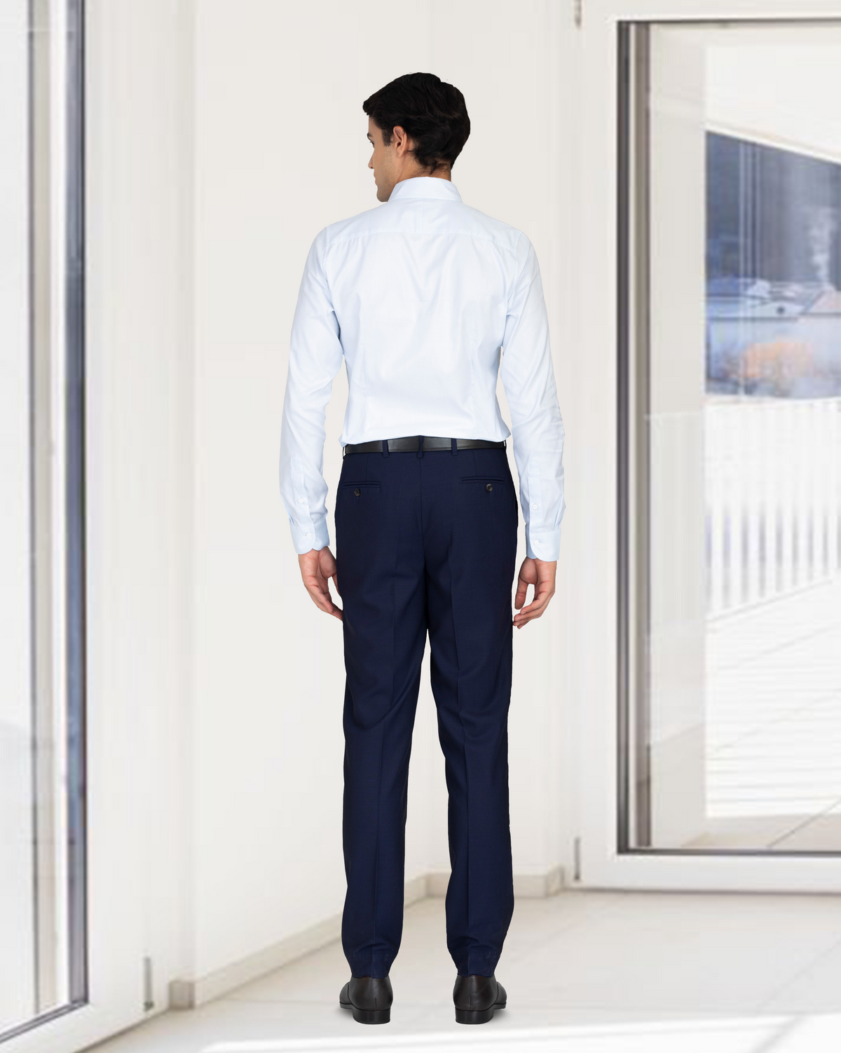 Brembana Business Blue Royal Oxford : 2-Ply Giza - 7