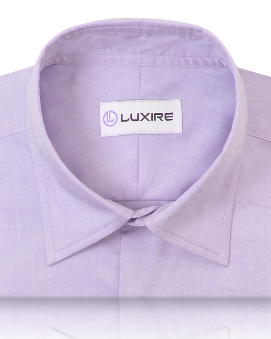 Classic Purple Pinpoint Oxford Shirt - 2