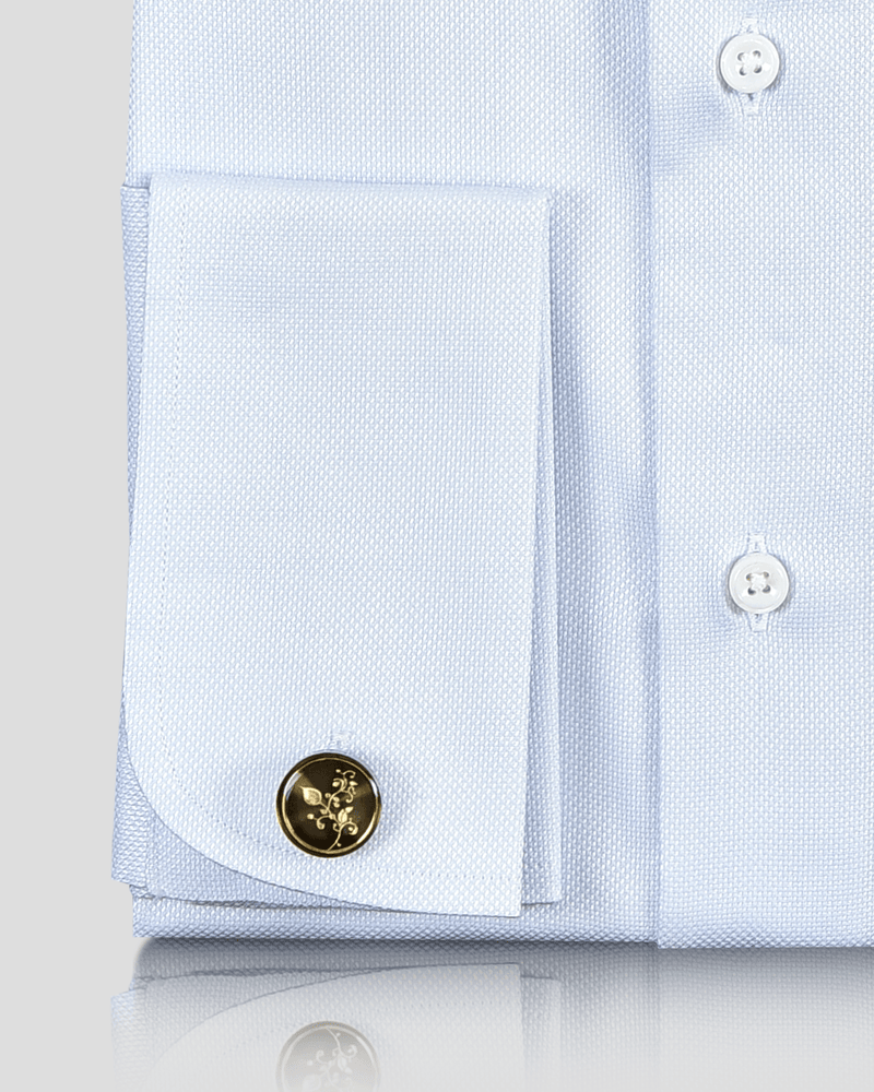 Brembana Business Blue Royal Oxford : 2-Ply Giza Shirt