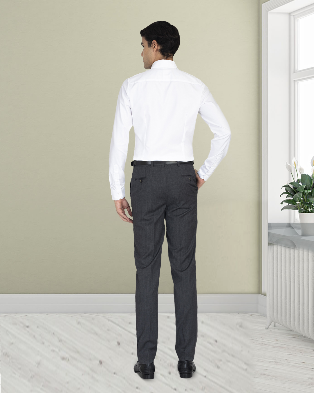 Brembana 2-Ply Giza White Royal Oxford Shirt - 6