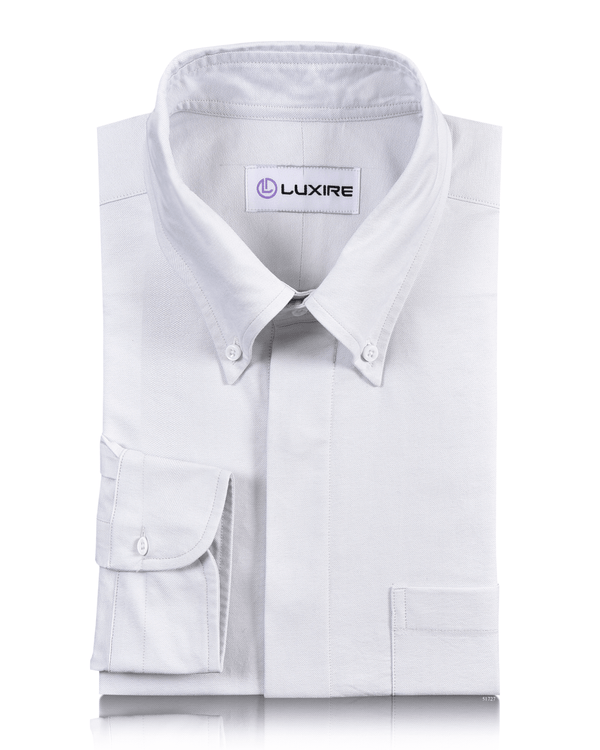 Milky White Oxford Shirt