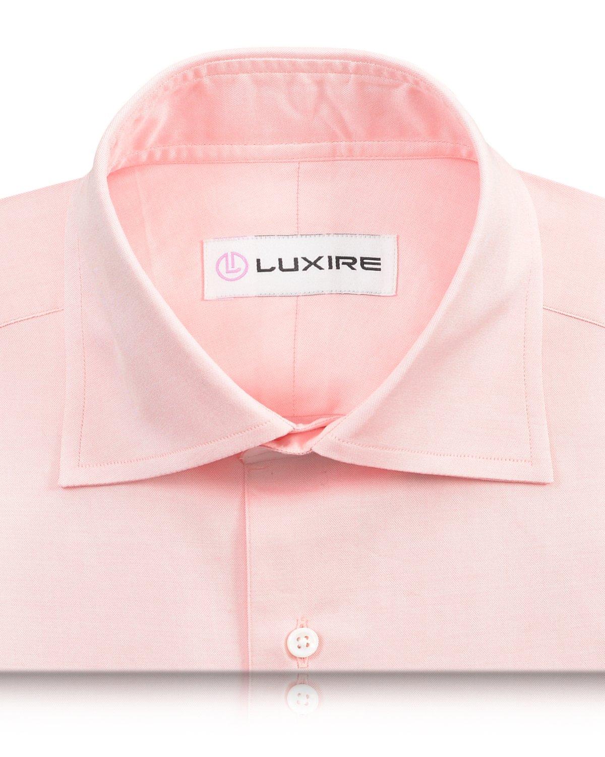 Peach Pinpoint Oxford - 2