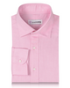 Front of the custom oxford shirt for men by Luxire in pink royal