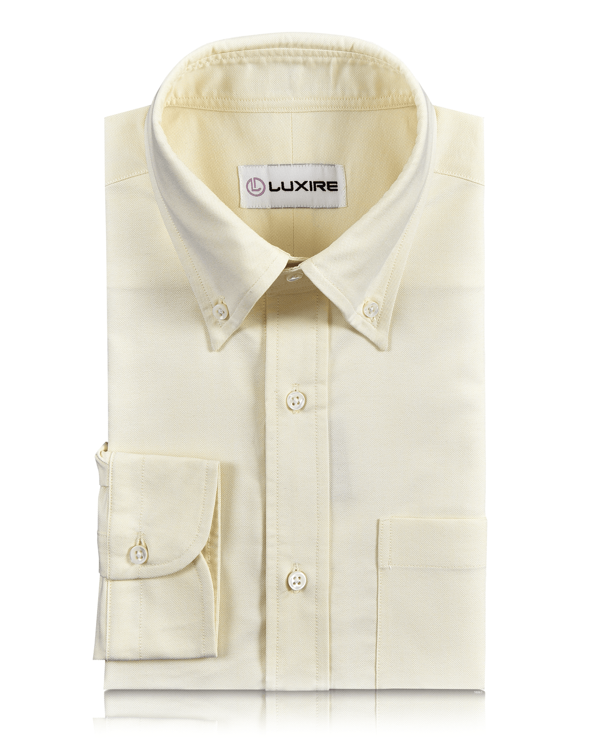 Pale Yellow Oxford Shirt - 1