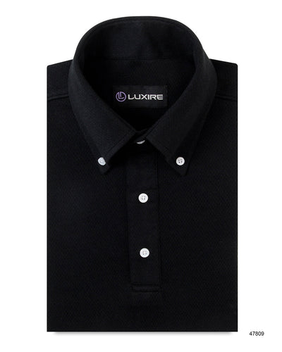 Midnight Black Polo T-shirt