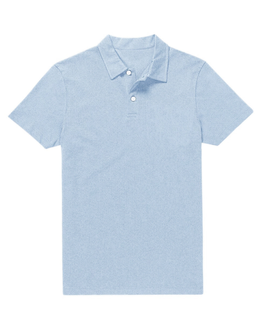 Light Blue Dotted Polo T-Shirt