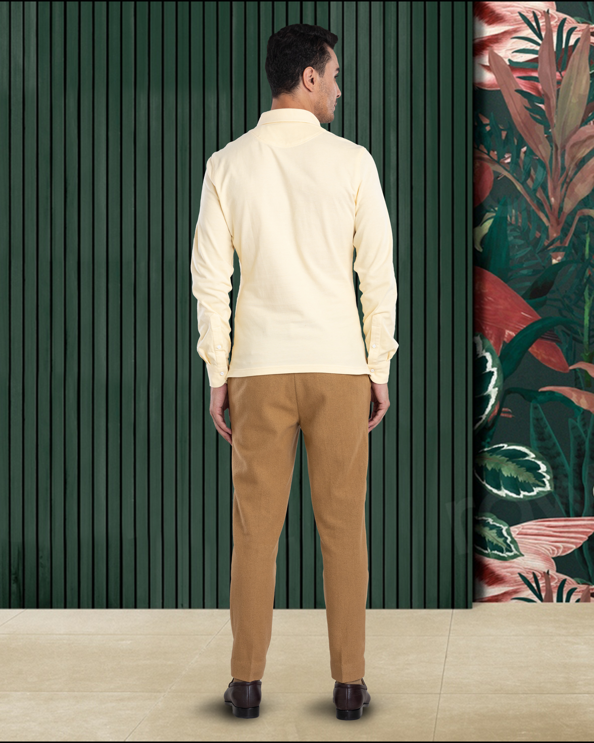 Butter Yellow Polo T-Shirt - 6