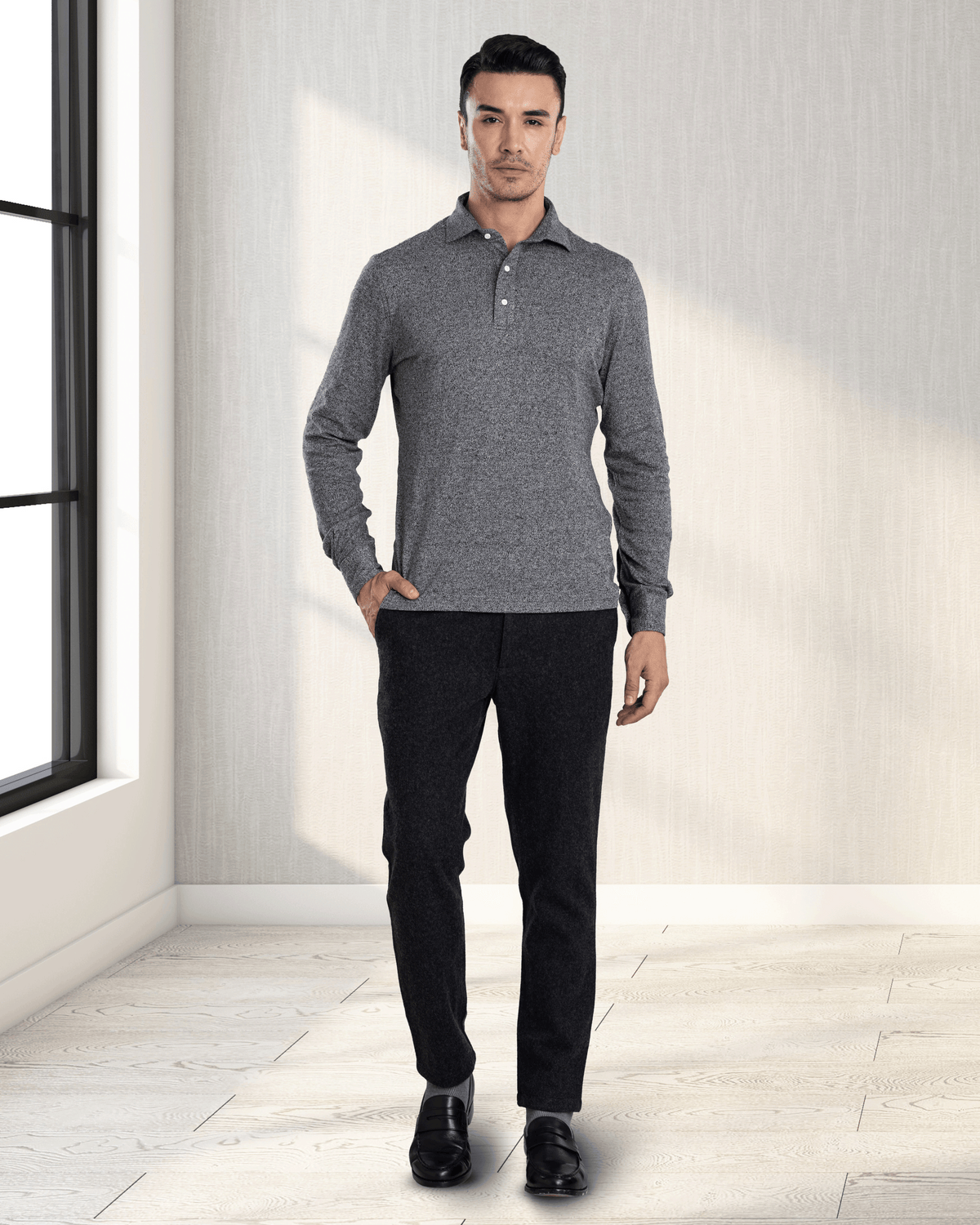 Dark Light Grey Heather - 5