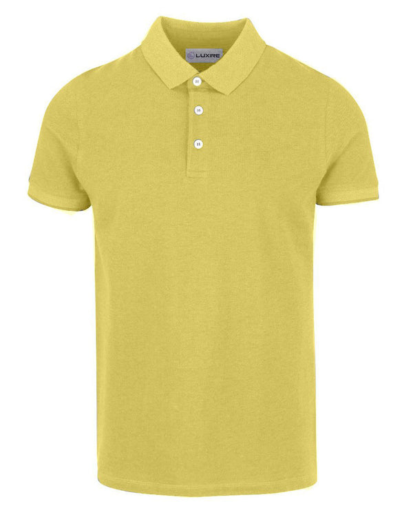 Mild Yellow Polo T-shirt