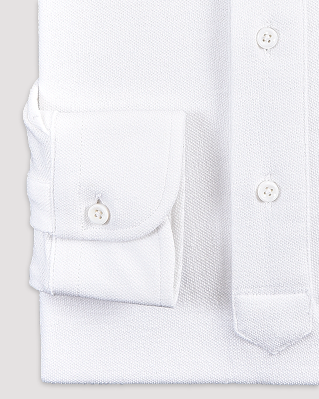 Pure White Linen TShirt - 3