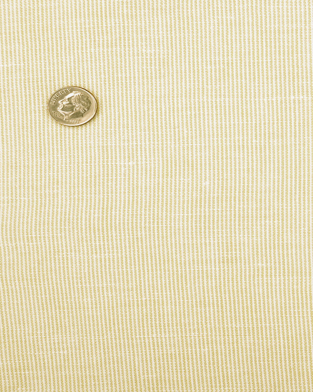 Linen Cotton: Pastel Yellow Chambray - 5