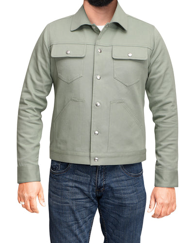 Laurel Green Twill Jacket