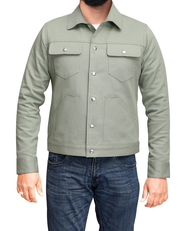 Laurel Green Twill Jacket