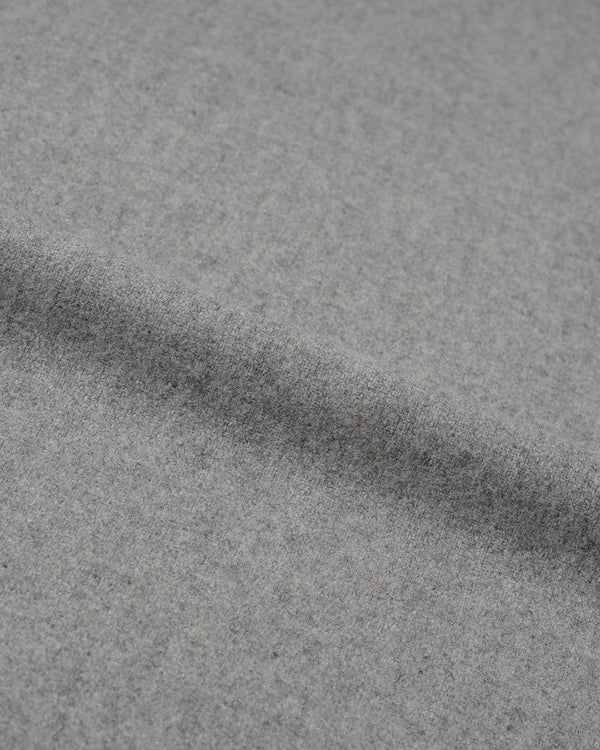 Quilted Gilets in Grey Wool Flannel