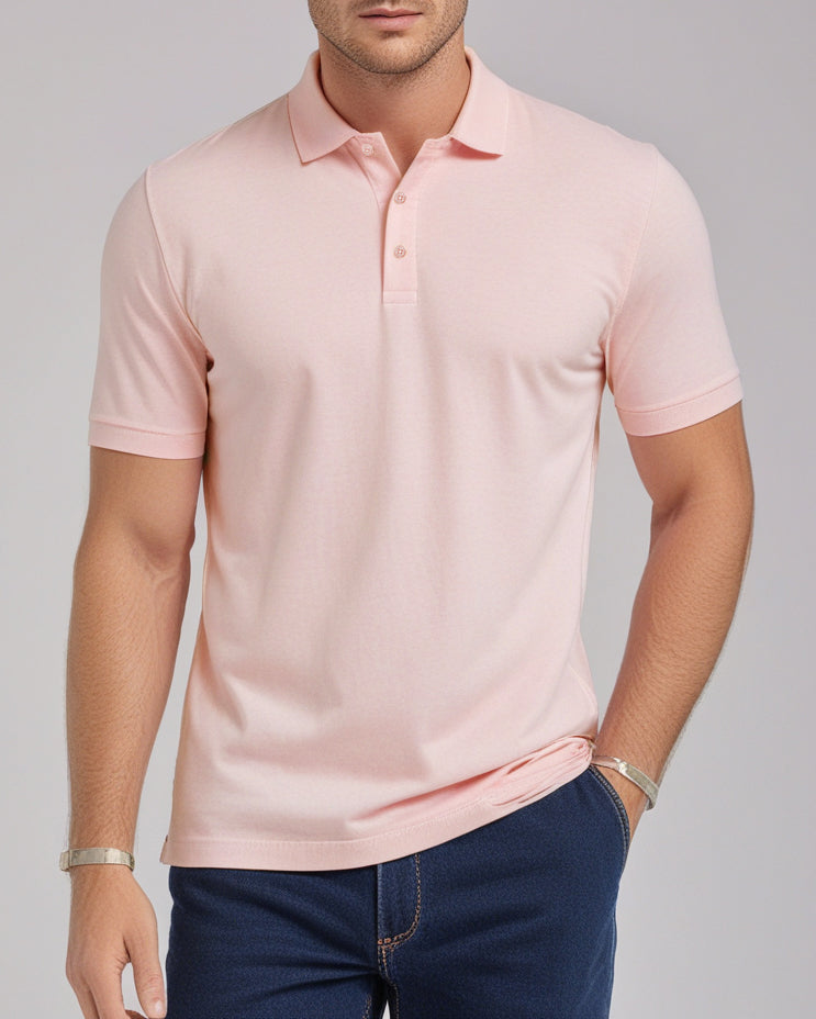 EZS Aria Pink Polo