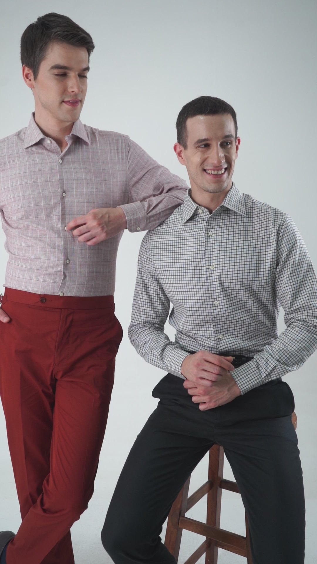Midnight Grey Twill Dress Pant