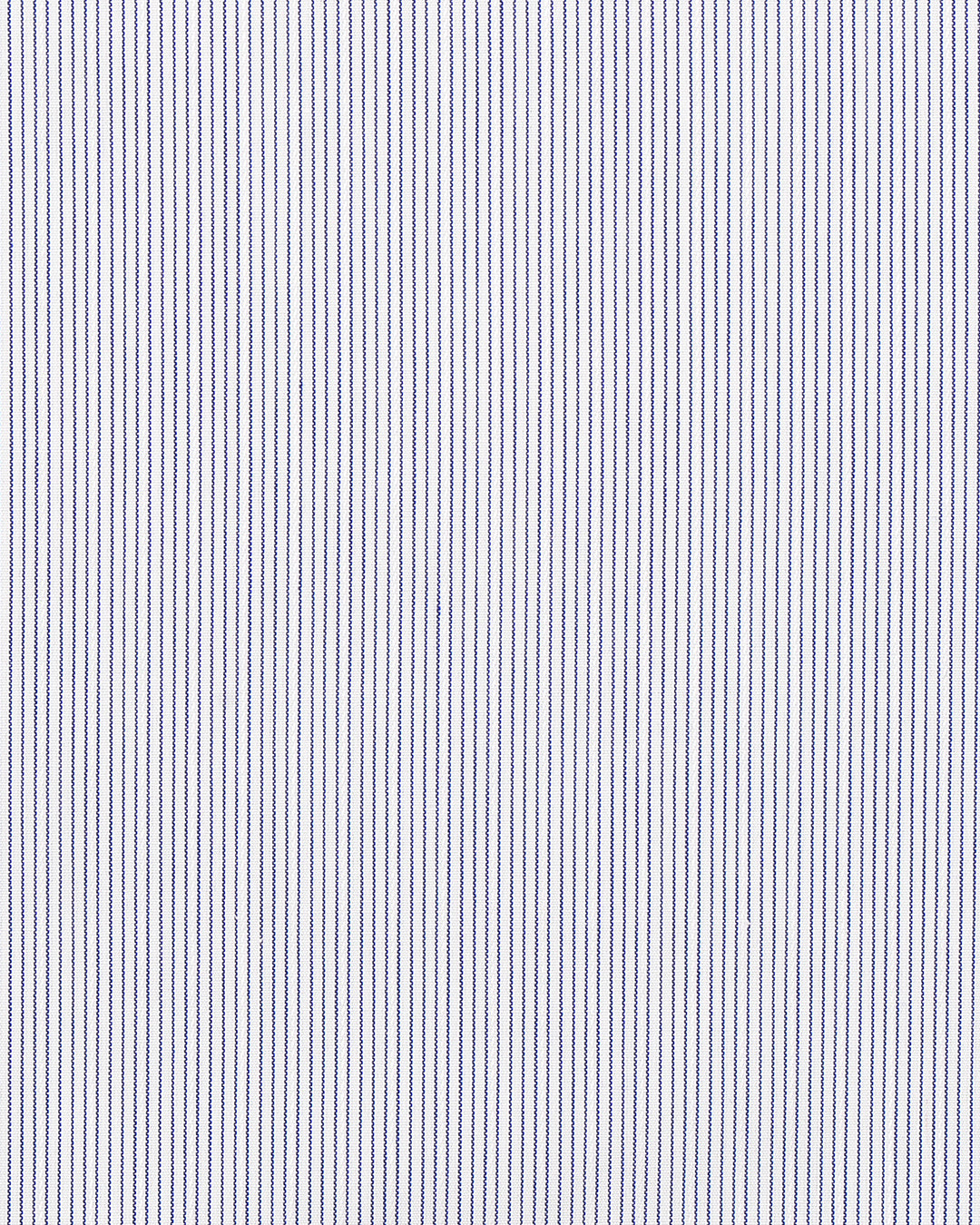 Blue Hairline Stripe On white Shirt