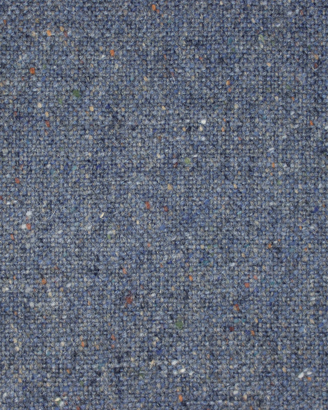 Molloy Plain Donegal Tweed Pants - Indigo