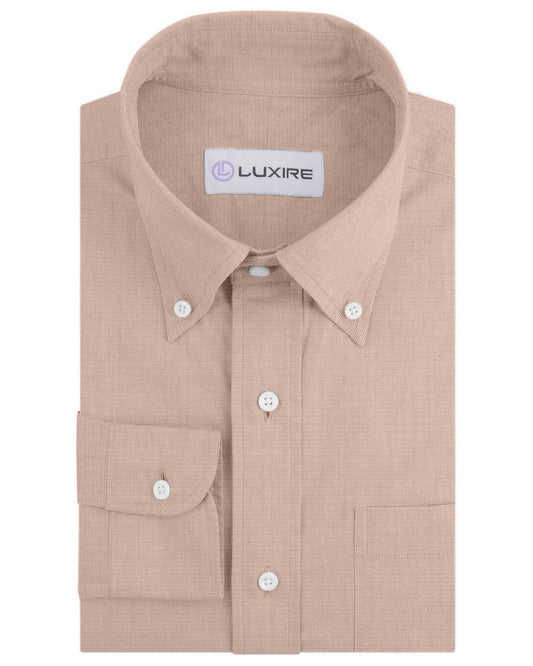 Cotton Poly: Light Orange End On End