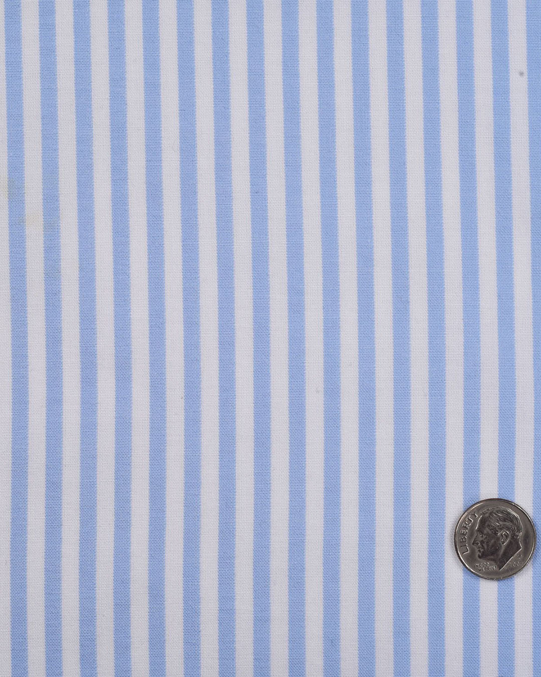 Powder Blue White Candy Stripes Seersucker - 9