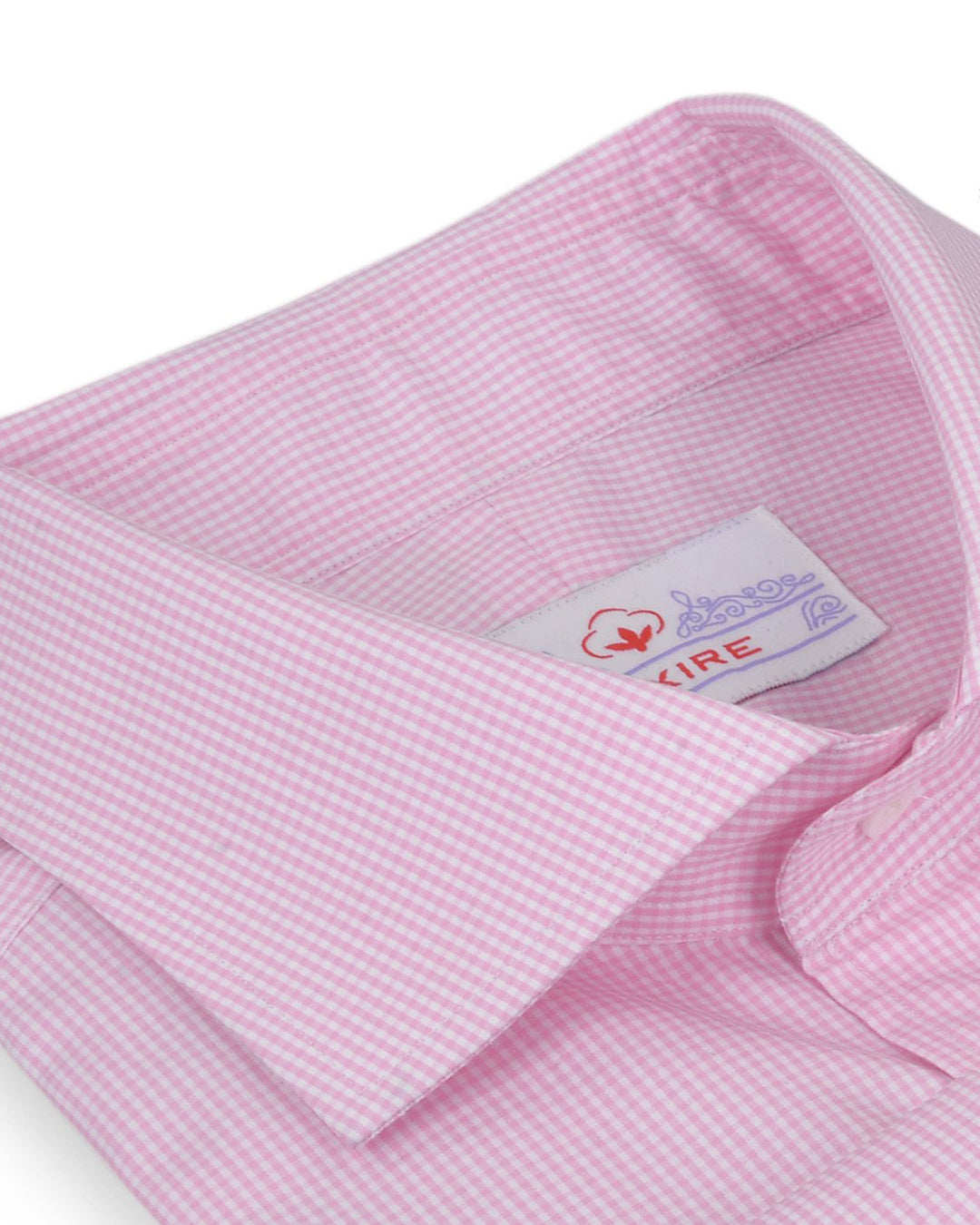 Pale Pink Dress Checks - 4