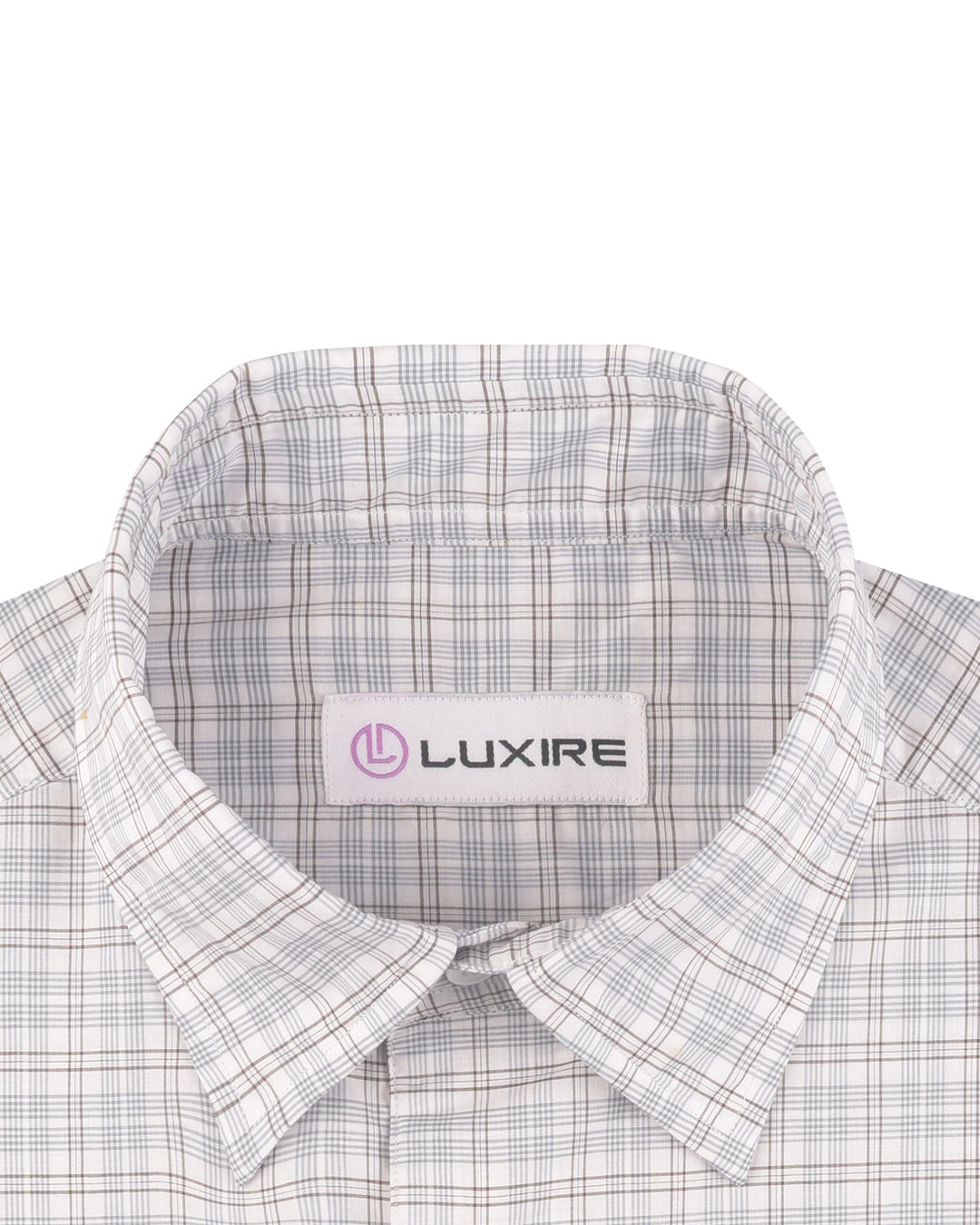 Zegna: Light Grey Pow Checks